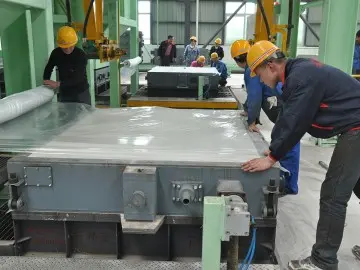 Factory Delivery Large Vacuum Cast Molding Machine Automatic Casting Equipment V Process Line Foundry Sand Moulding Machine