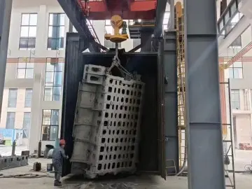 Hook Hanger Shot Blasting Machine for Cleaning Metal Surface of Parts Casting