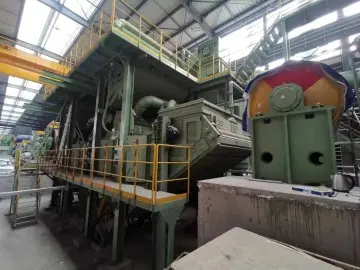 Efficient Stainless Steel Rolled Coil Shot Blasting Machine 1200 Kilogram Per Minute Abrasive Engine Motor