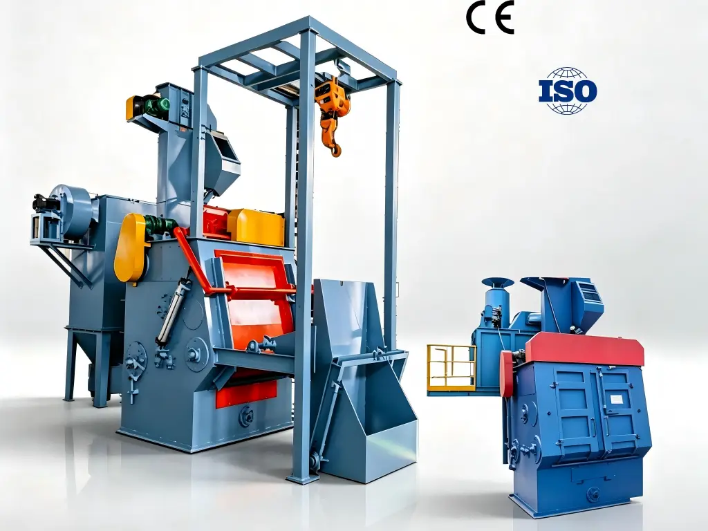 Optimize Casting Surface Treatment with Q326 Crawler Shot Blasting Machine