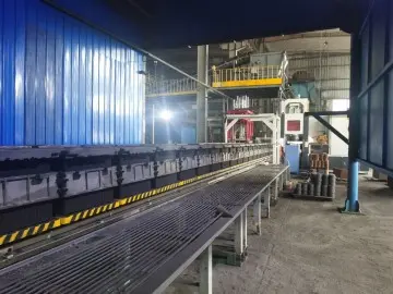 Automatic Clay / Green sand moulding production line/ Horizontal Flaskless Molding Machine