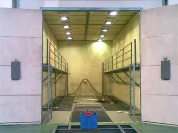 Industrial Customizable Automatic  Recycling High Quality clean Steel Sandblasting Room