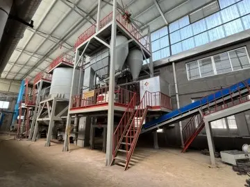 Foundry Clay Sand Mechanized Reclamation Processing Line / Green Sand Treatment Production Line