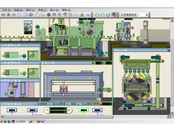 Steel Plate shot blasting machine for Surface Cleaning Steel Beam Painting line
