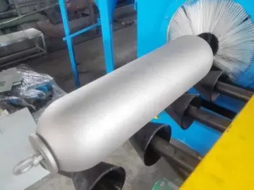 XKMT Lpg Cylinder Shot Blasting Machine