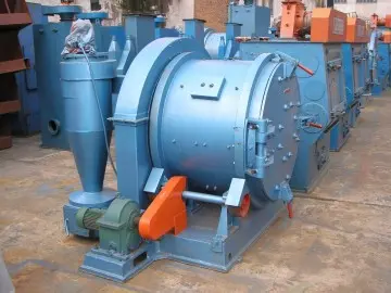 Automatic Wheel Shot Blasting Cleaning Machine for Casted Parts Shot Blasting Machinery