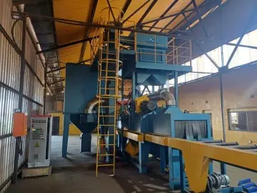 Pass Through Shot Blasting Machine