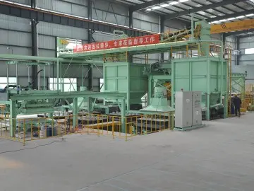 Vacuum Moulding / V-Process Casting line / Vacuum sealed molding line