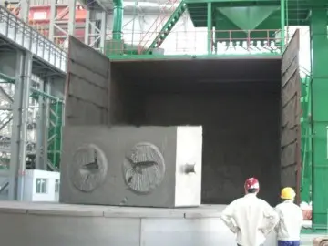 Trolley Type Shot Blasting Machine / Continuous Shot Blasting Machine with trolley