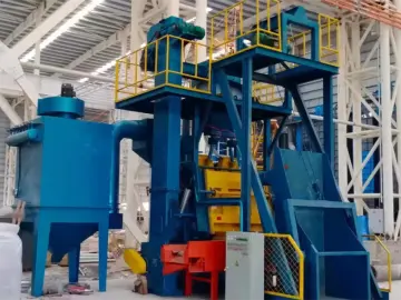 Automatic Tumble Belt Shot Blasting Machine for Cleaning metal Castings