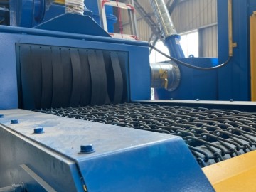 Through Type Automatic Wheels Wire Mesh Belt Shot Blasting Machine for Cleaning Metal